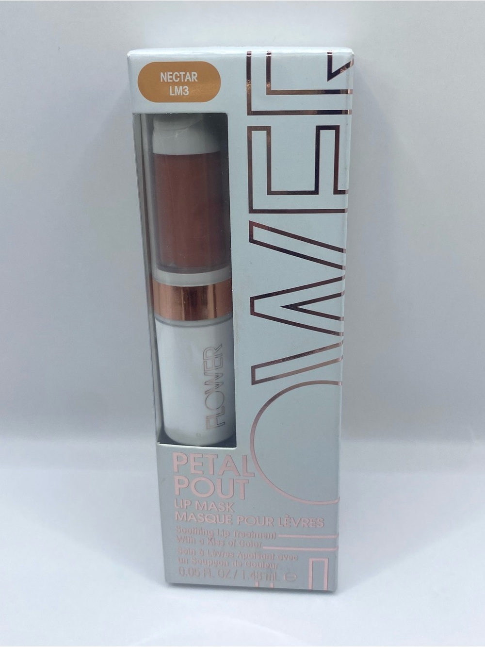 FLOWER BEAUTY Petal Pout Lip Mask- Nectar LM3 New - Picture 6 of 7